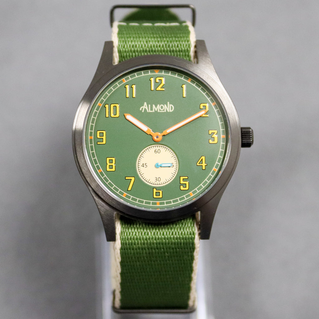 Quartz Field Watch in Almond