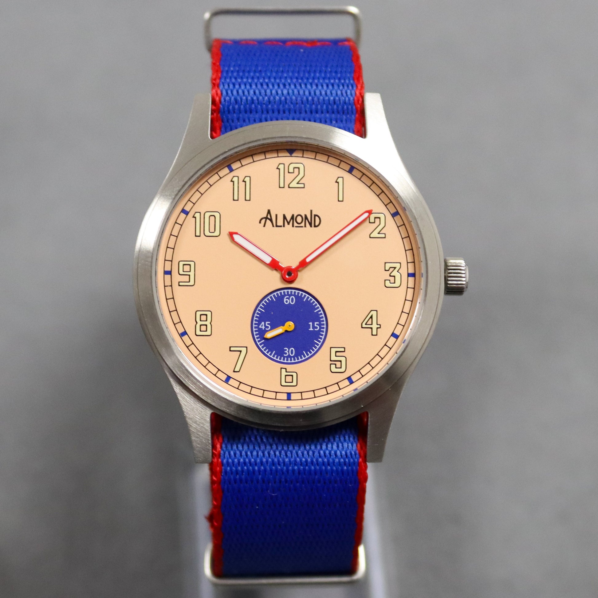 Quartz Field Watch in Almond