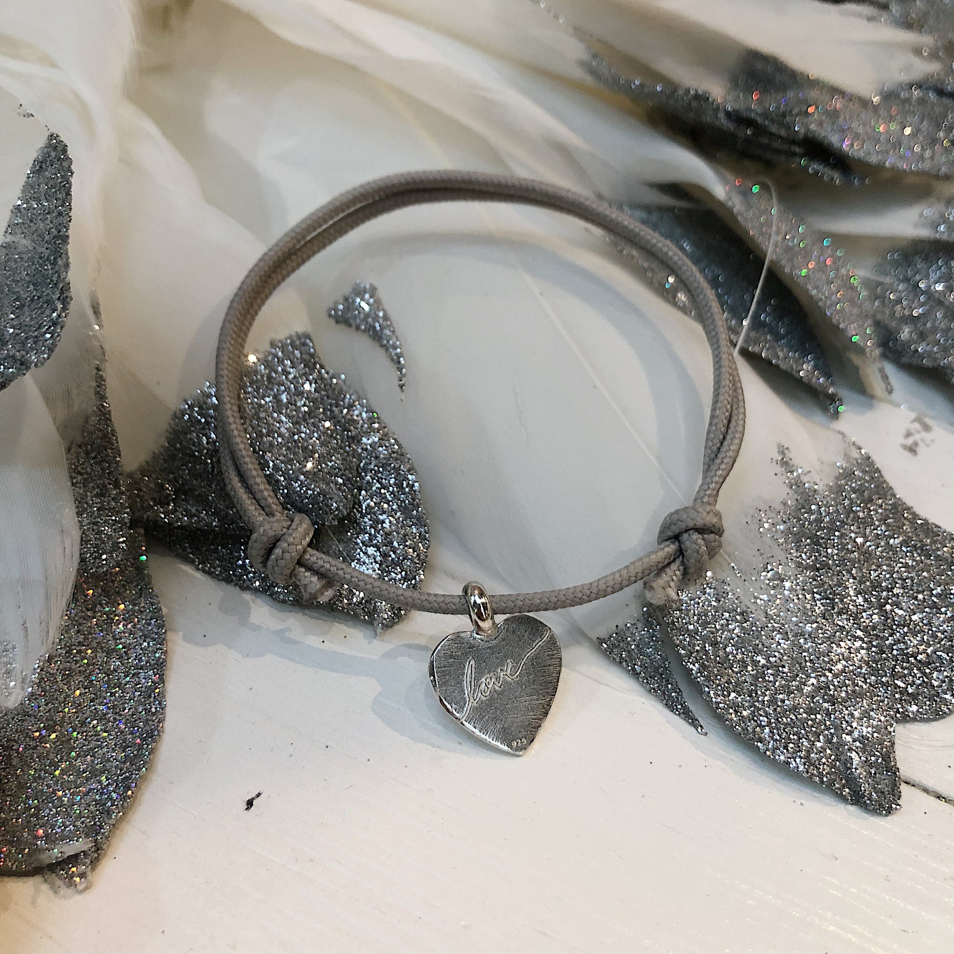 Love Rope Bracelet in Sterling Silver
