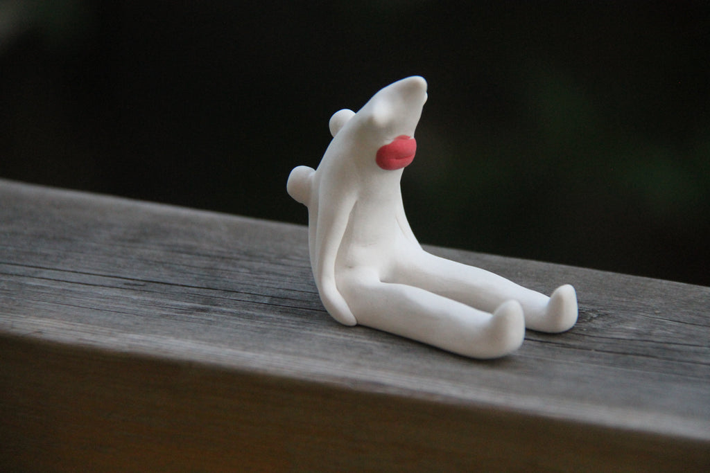 Ugly Buddies 008 Ceramic Figurine