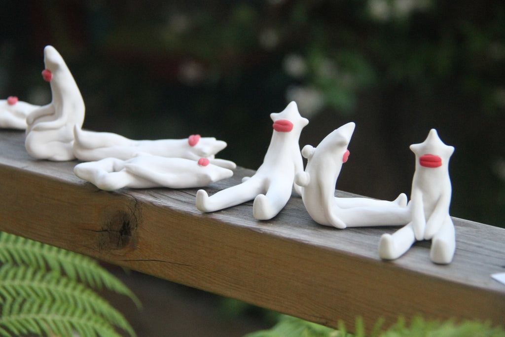 Ugly Buddies 007 Ceramic Figurine