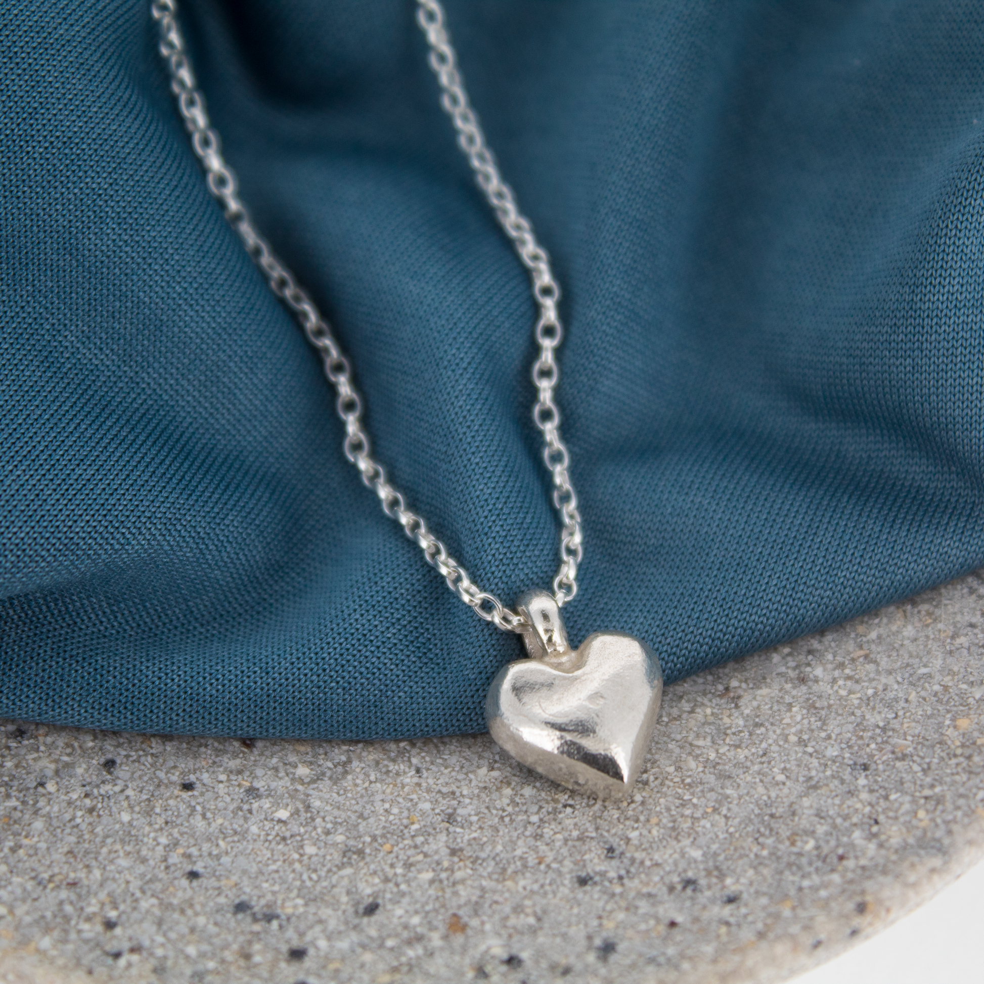 Sterling Silver Heart Necklace