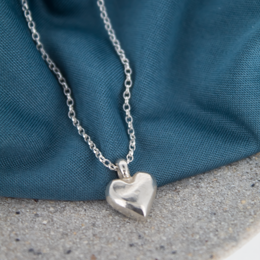 Sterling Silver Heart Necklace