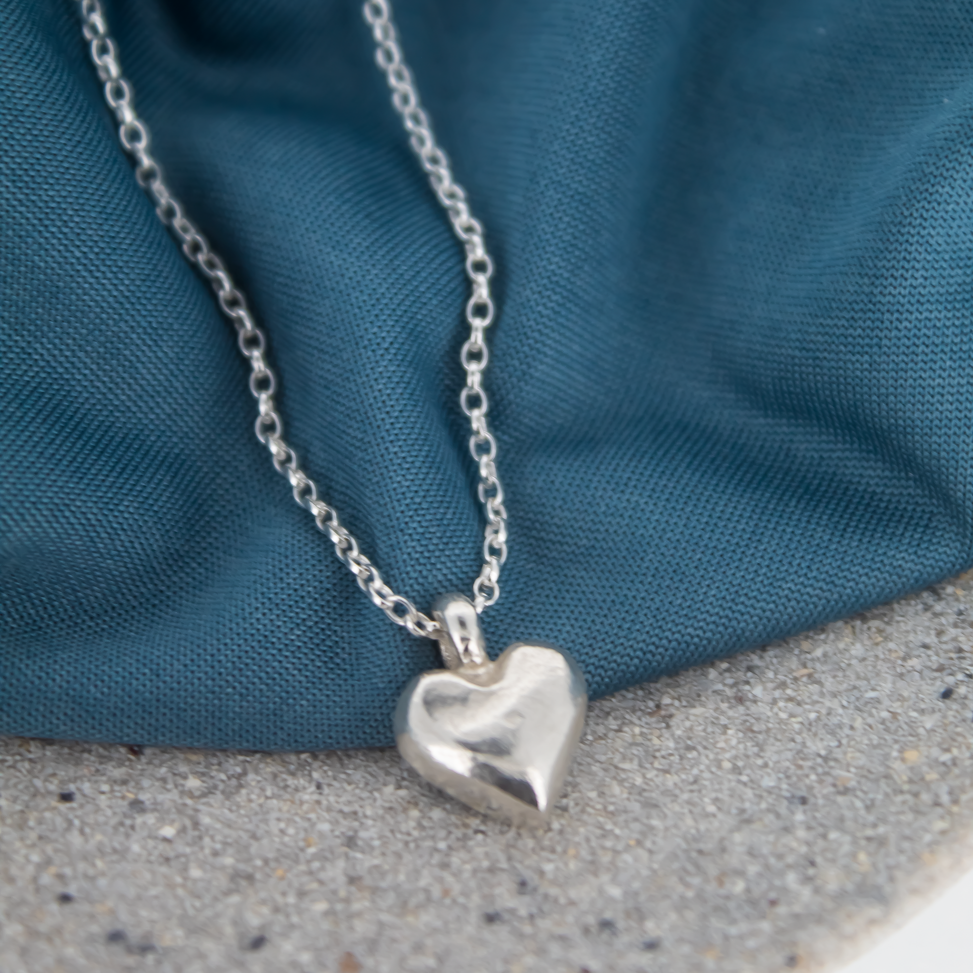 Sterling Silver Heart Necklace