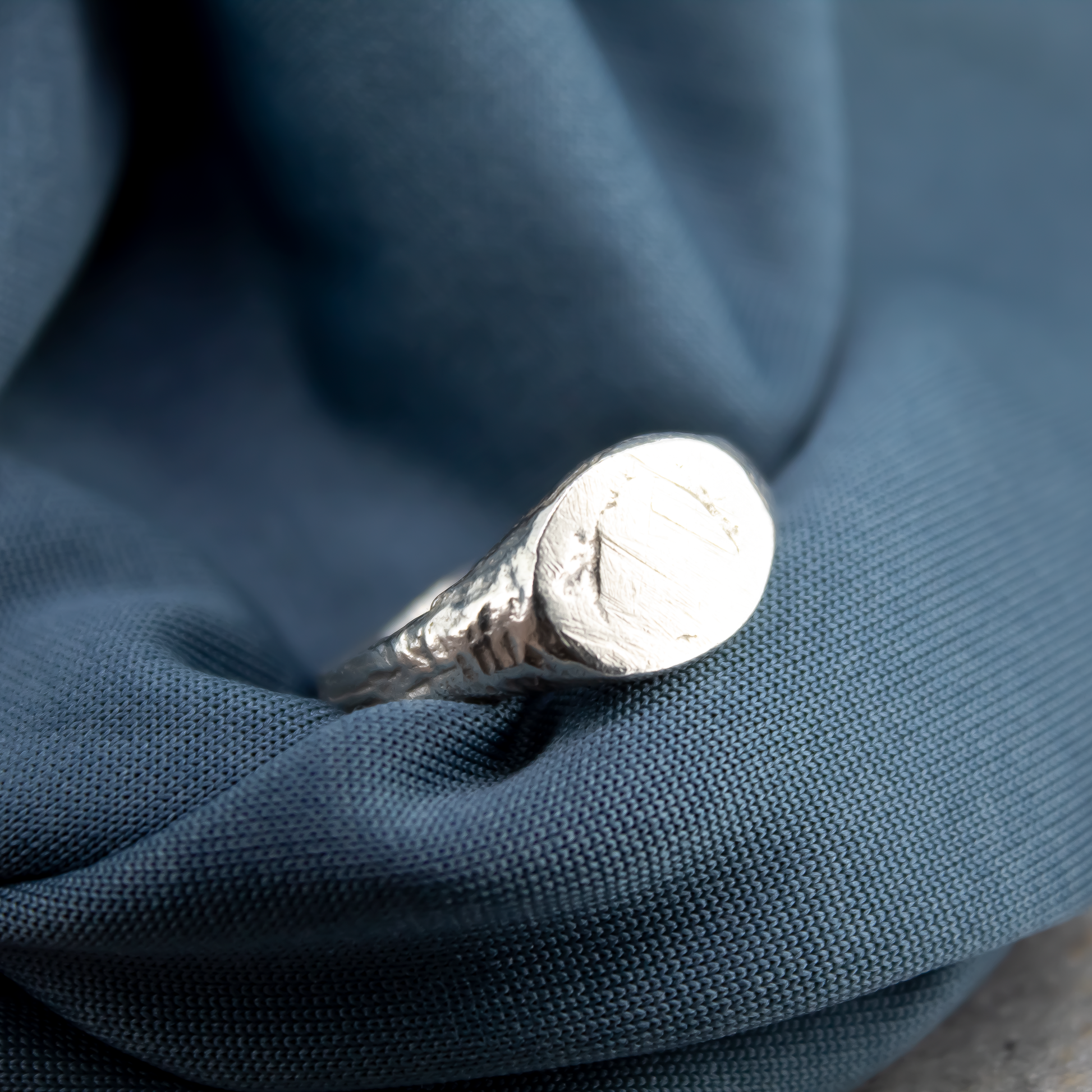 Sterling Silver Signet Ring Unisex