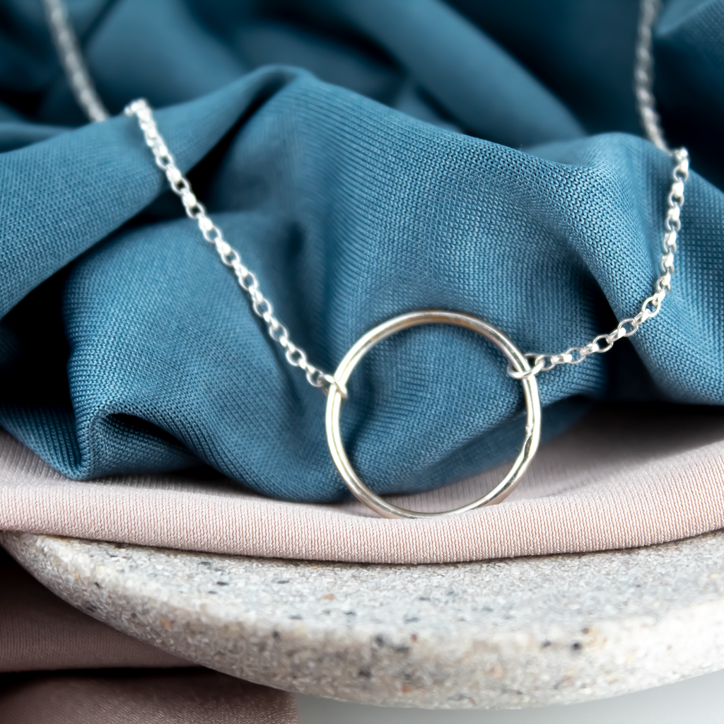 Karma Choker in Sterling Silver