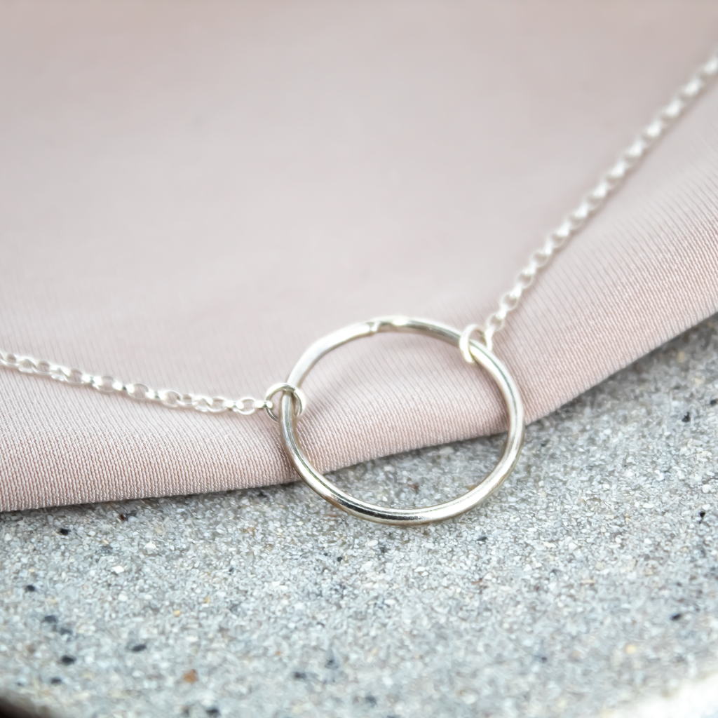 Karma Choker in Sterling Silver