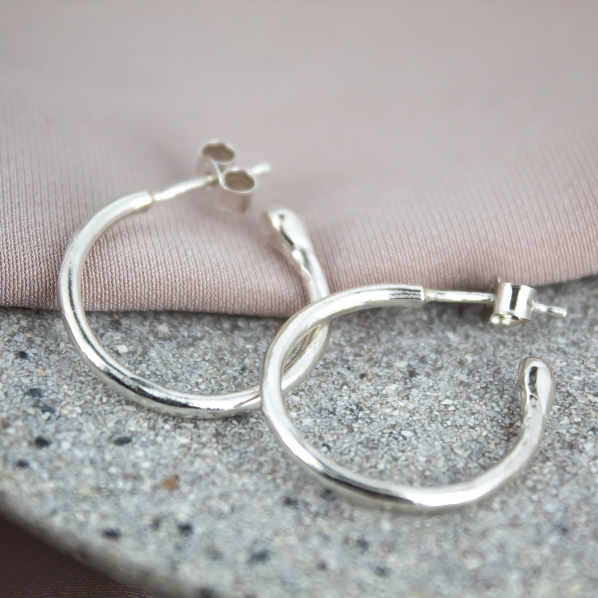 Classic Sterling Silver Hoops