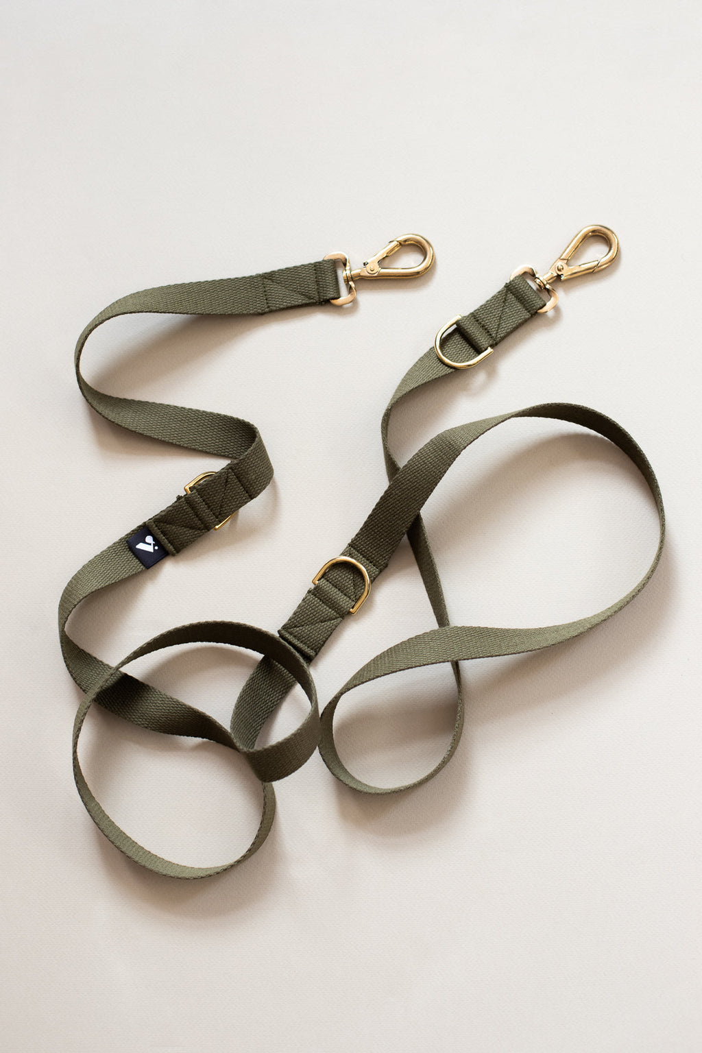 Long Cotton Multi Lead Adjustable Dog Lead