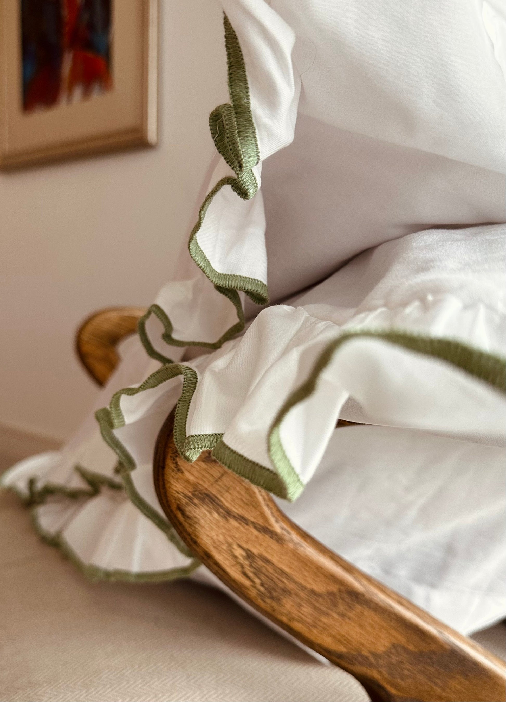 Provence Olive Pillowcase Pair