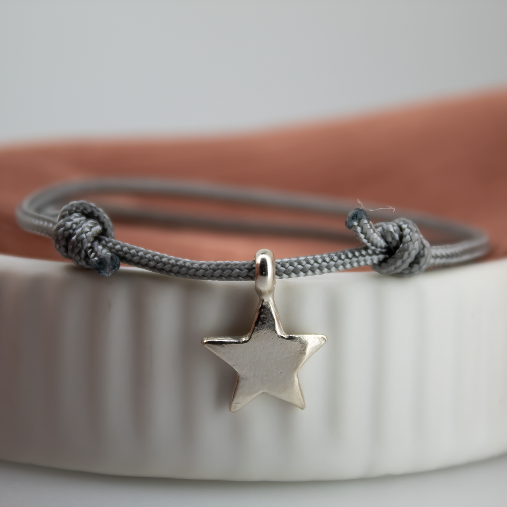 Star Charm Rope Bracelet