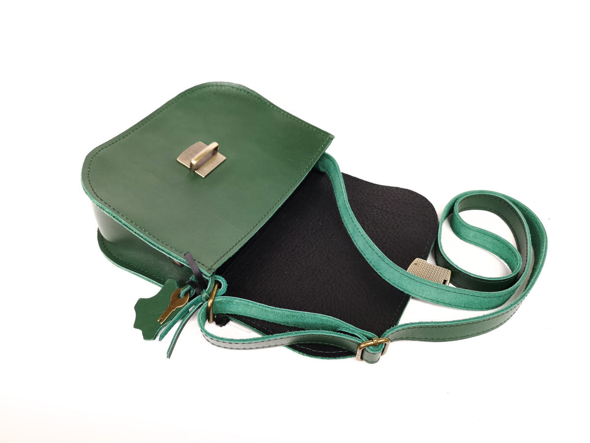 Zelma Kraft Classic Cut Saddle Bag – Chic & Timeless by Zelma Kraft at brixbailey.com