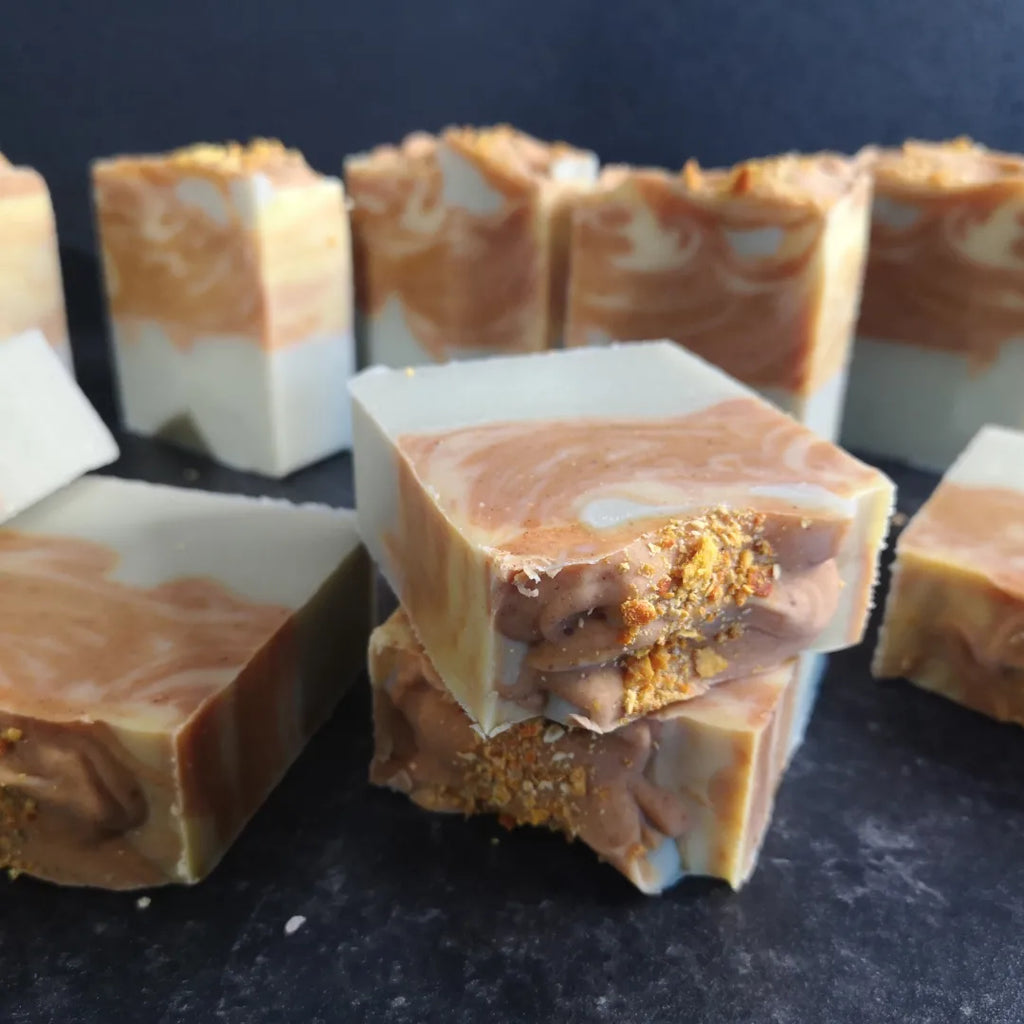 Zesty Mandarin and Basil Vegan Soap