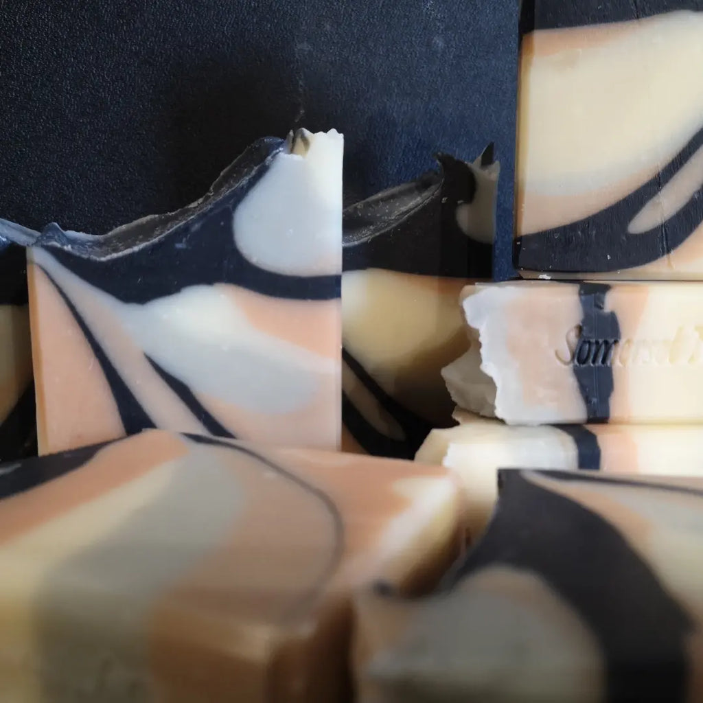 Rose Geranium and Lemongrass Vegan Soap Bar