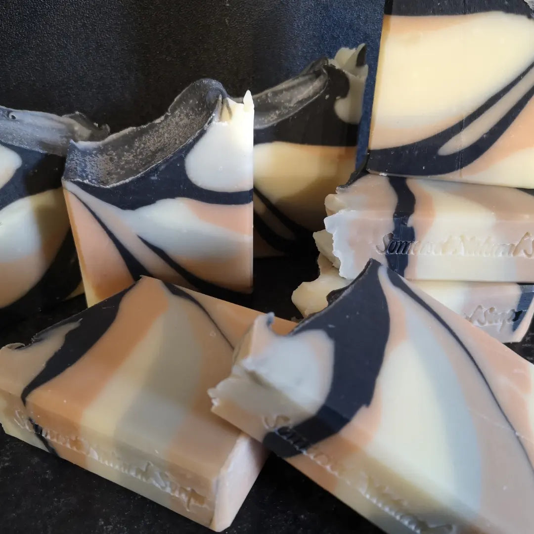 Rose Geranium and Lemongrass Vegan Soap Bar