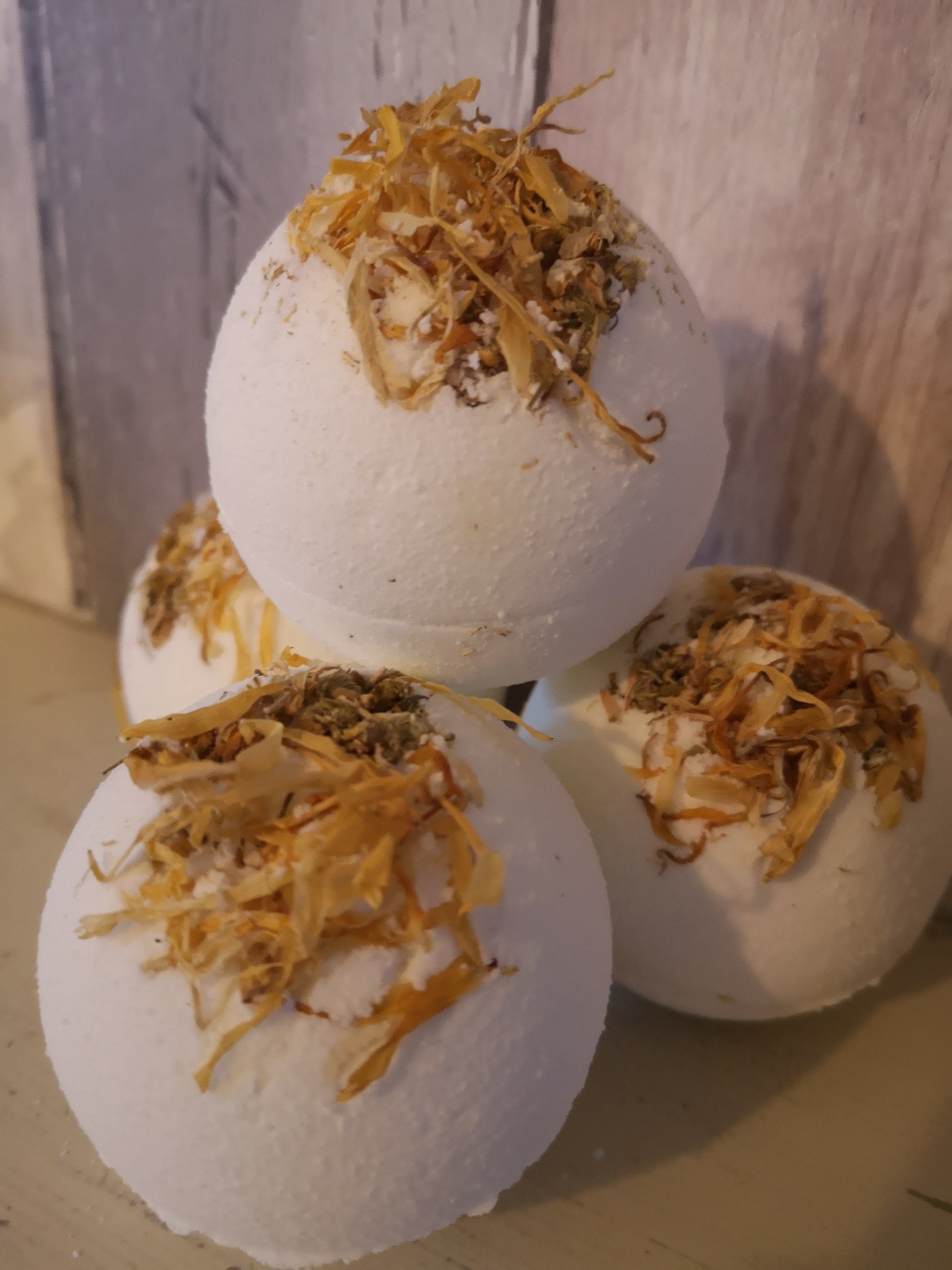 Calming and Restful Aromatherapy Bath Bomb