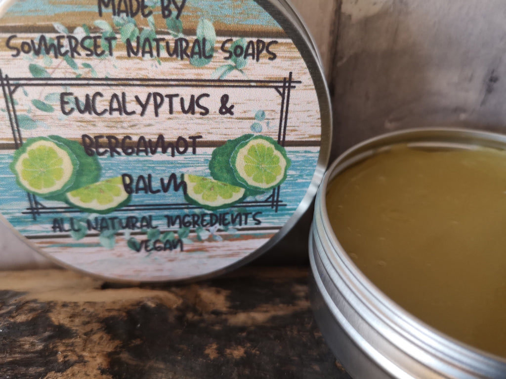 Eucalyptus and Bergamot Balm for Congestion Relief