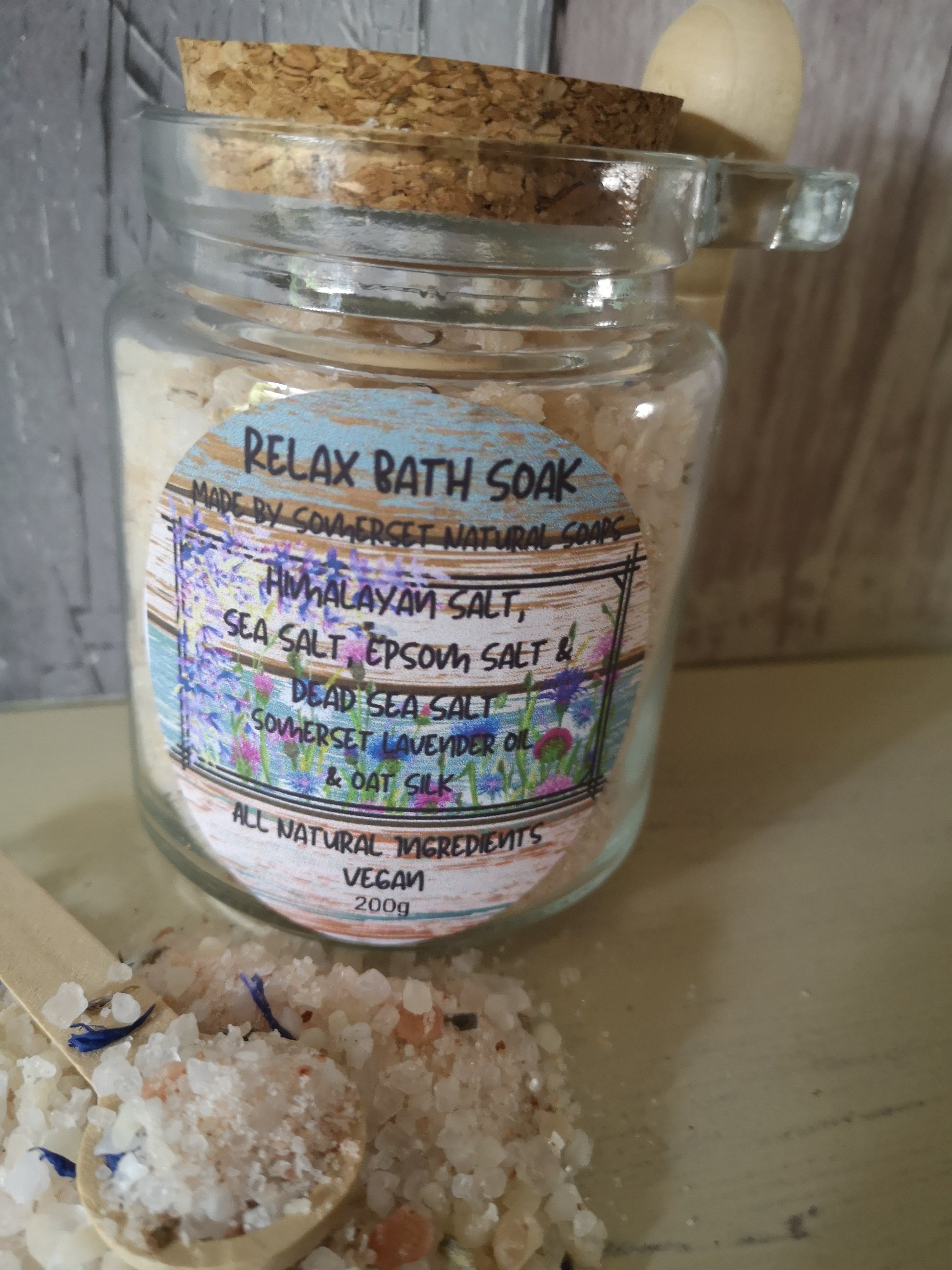 Relax Bath Soak with Lavender and Oat