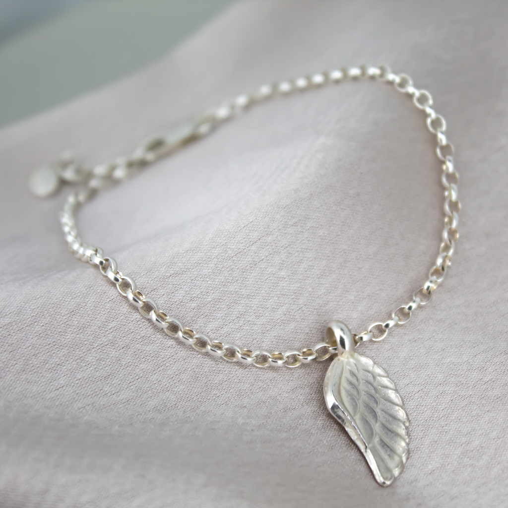 Angel Wing Silver Bracelet