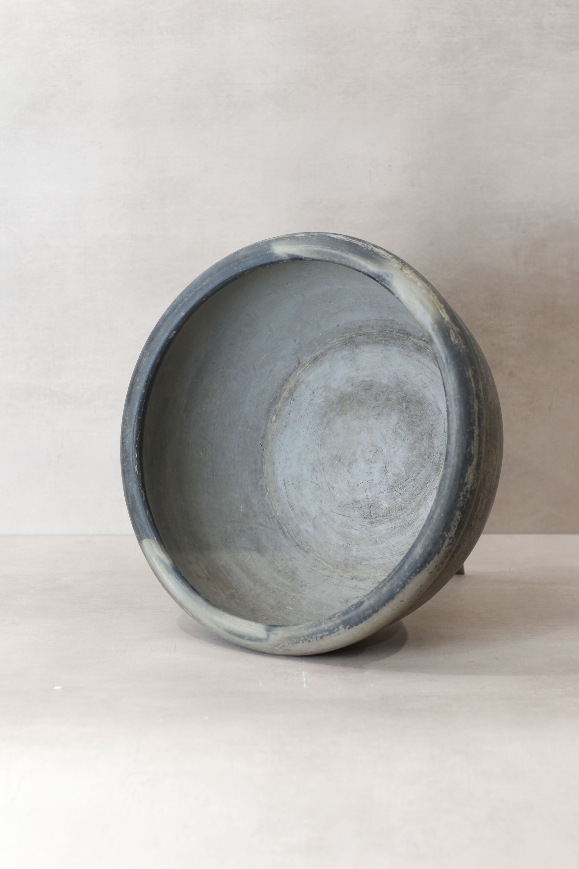 Wabi Sabi Antique Matt Grey Terracotta Bowl