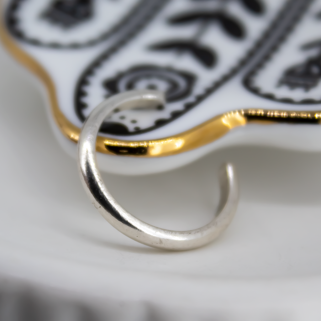 Sterling Silver Toe Ring Adjustable