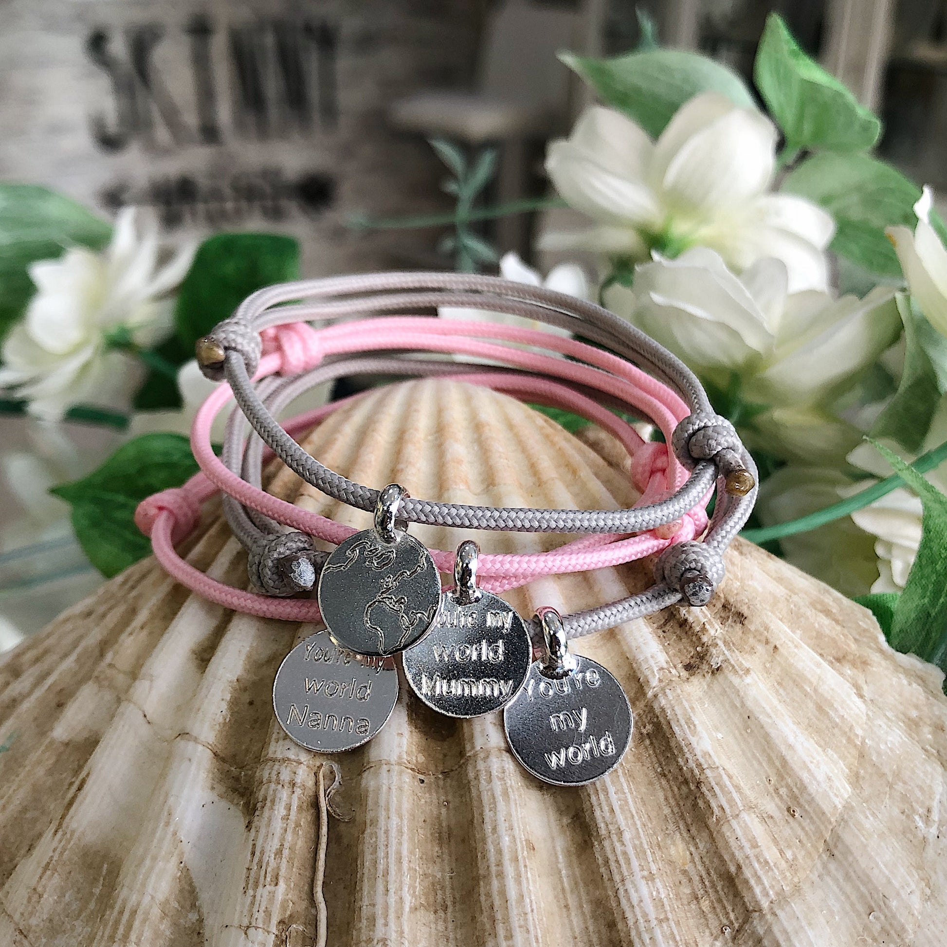 You're My World Rope Bracelet