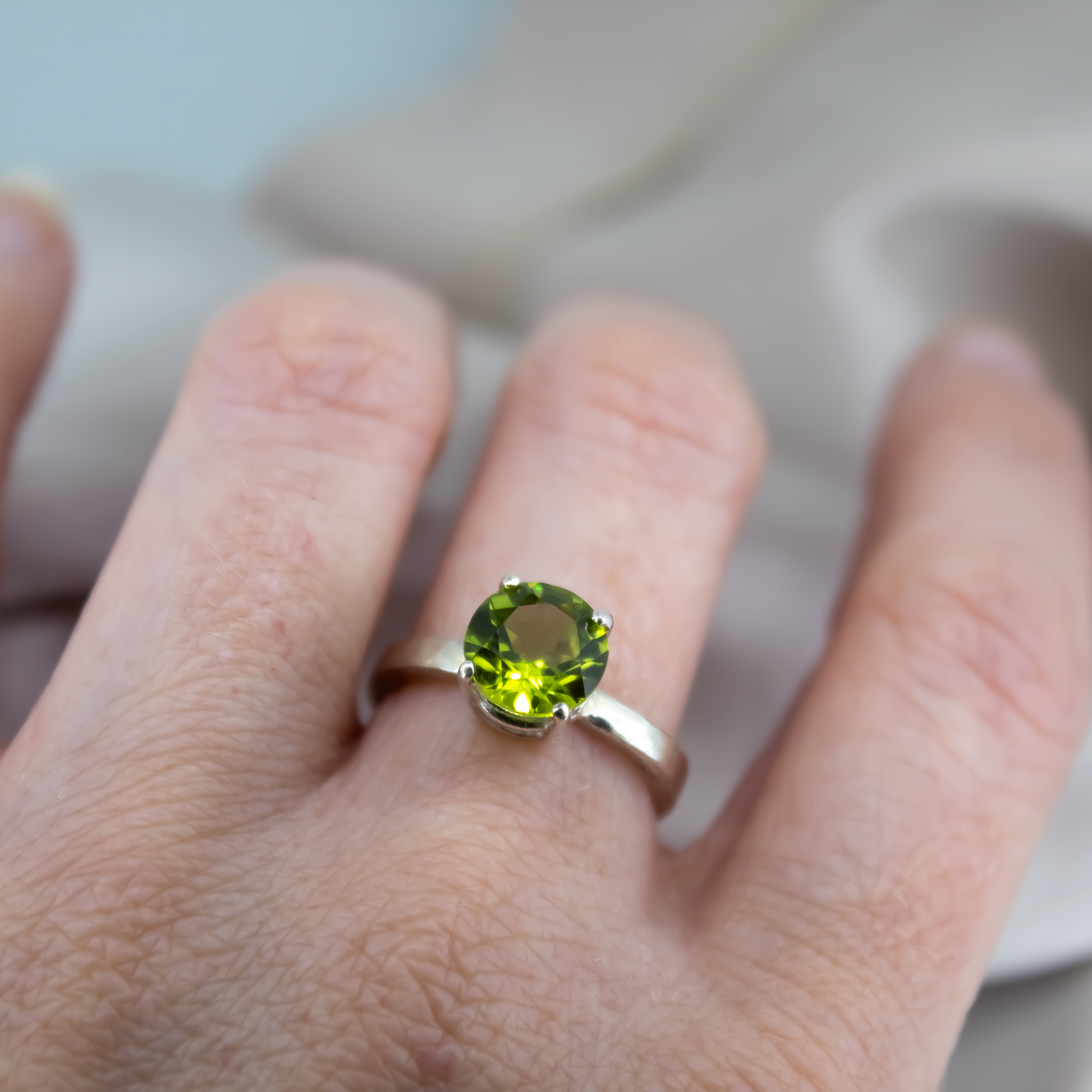Maxi Peridot Treasured Ring