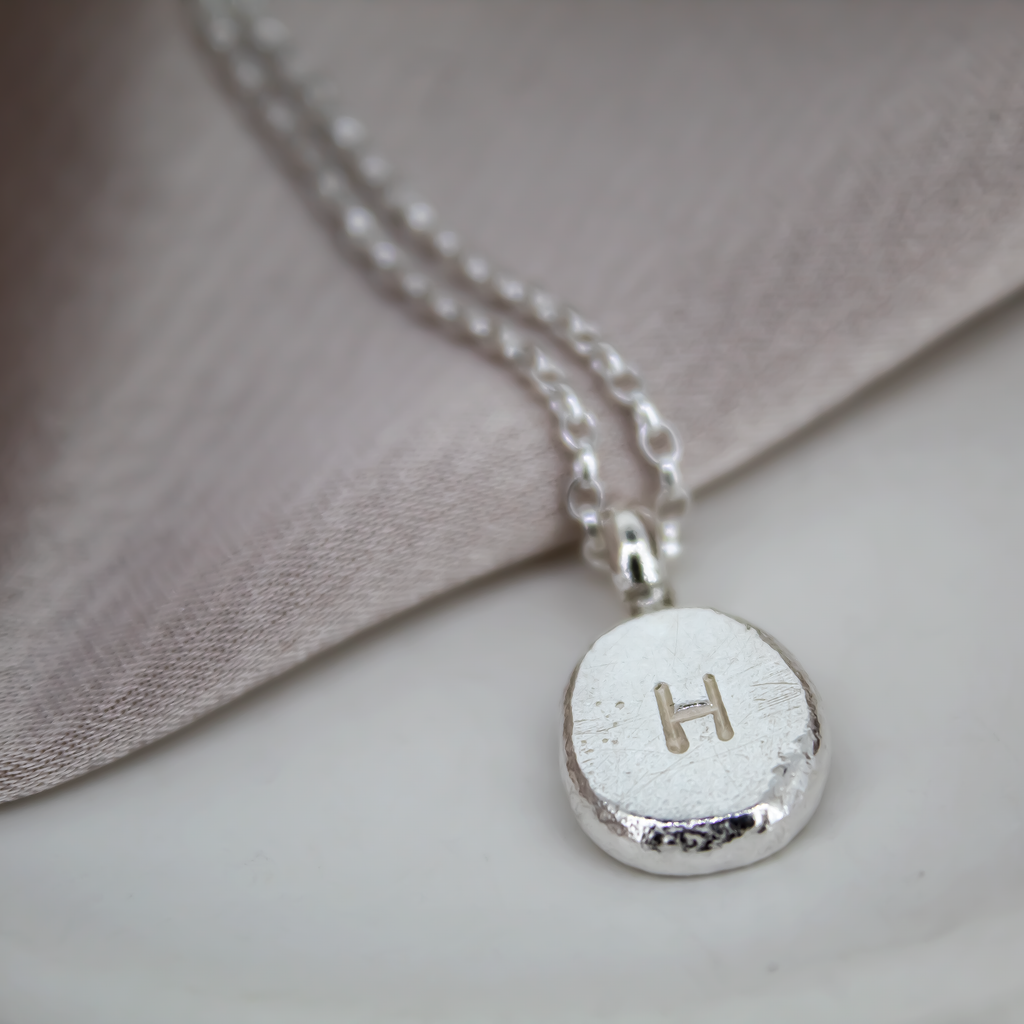 Sterling Silver Pebble Necklace