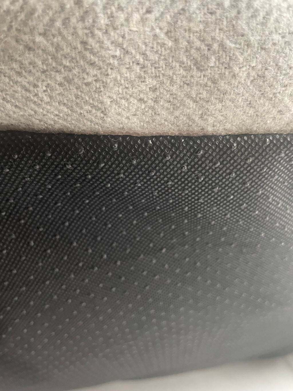 Handcrafted Luxury Dog and Cat Bed in Herringbone Fabric