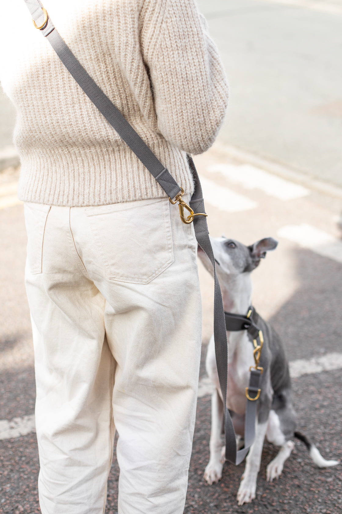 Long Cotton Multi Lead Adjustable Dog Lead