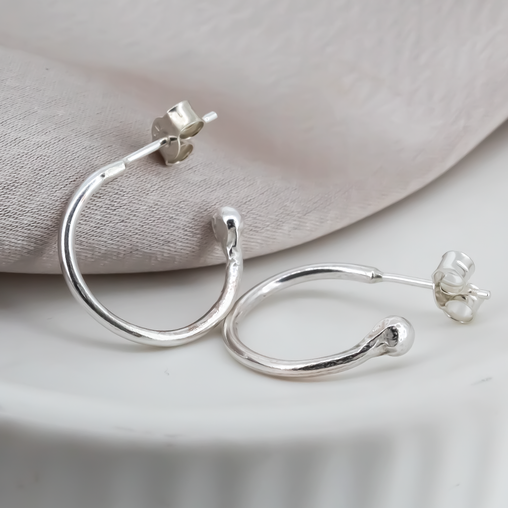 Sterling Silver Mini Hoops