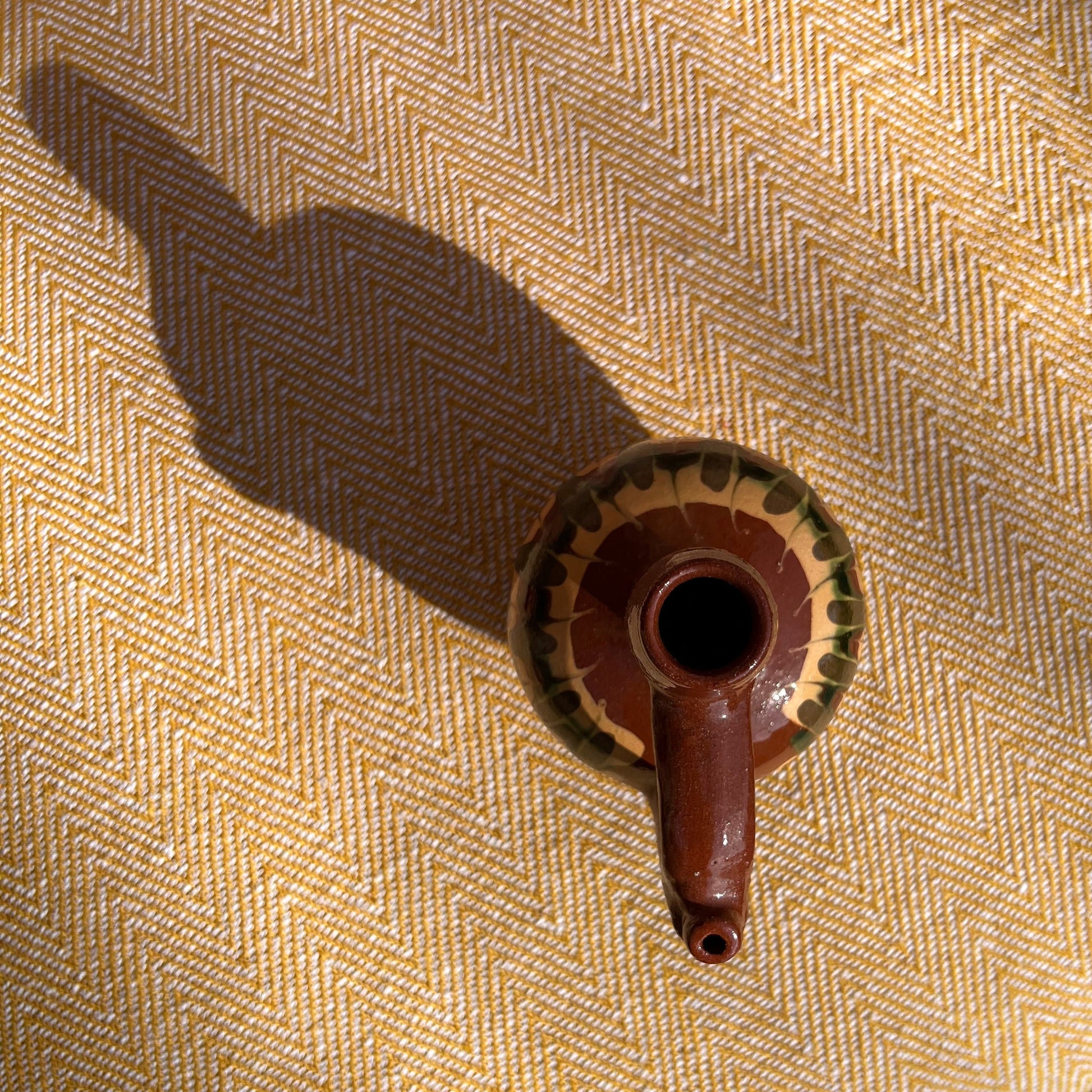 Hand painted, Bulgarian folk pitcher