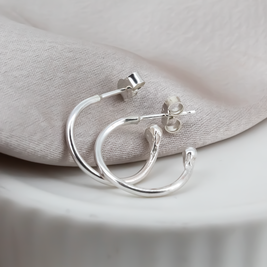 Sterling Silver Mini Hoops