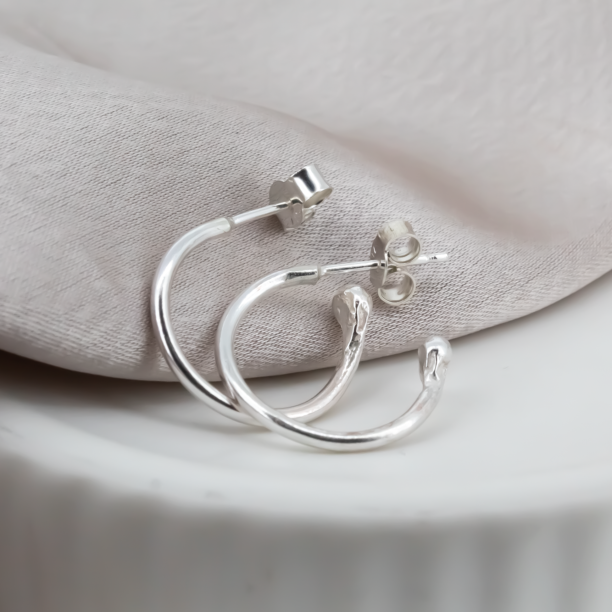 Sterling Silver Mini Hoops