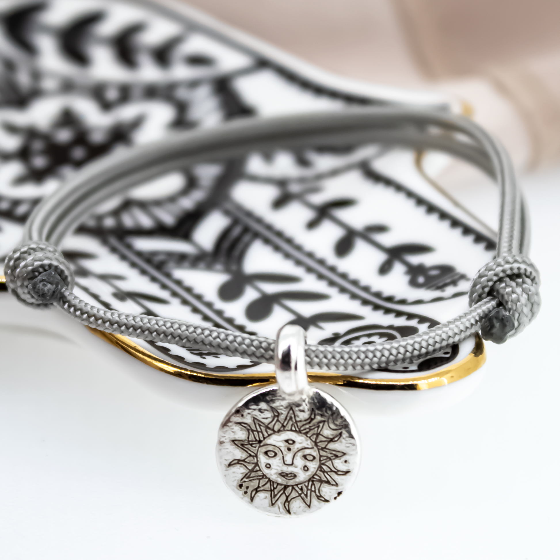 Solstice Rope Bracelet in Sterling Silver