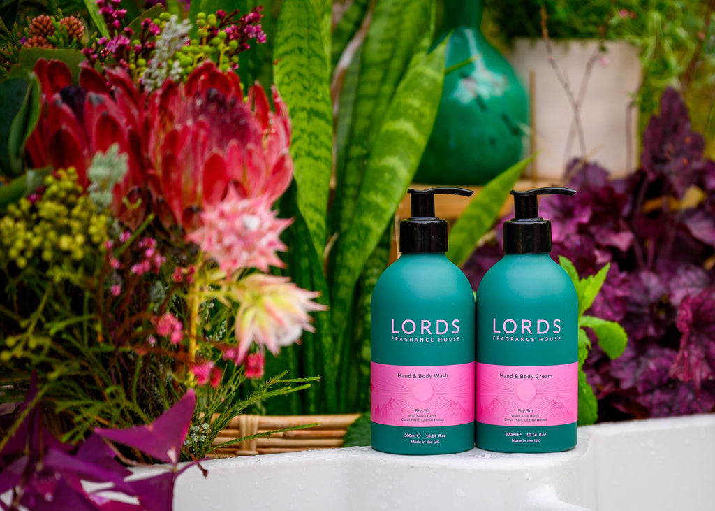 Hand and Body Cream in Green Refillable Aluminium Bottle