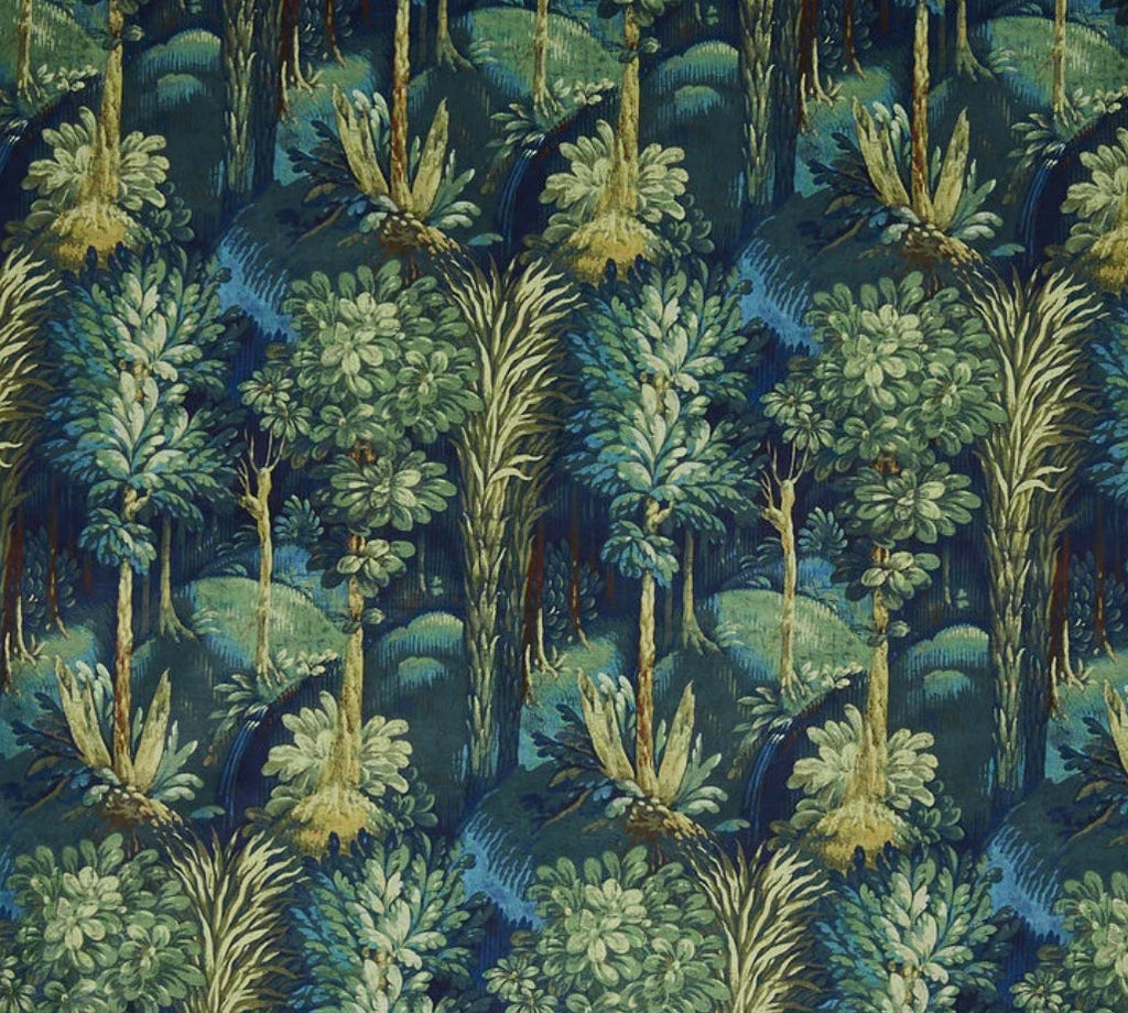 Forbidden forest velvet throw cushion
