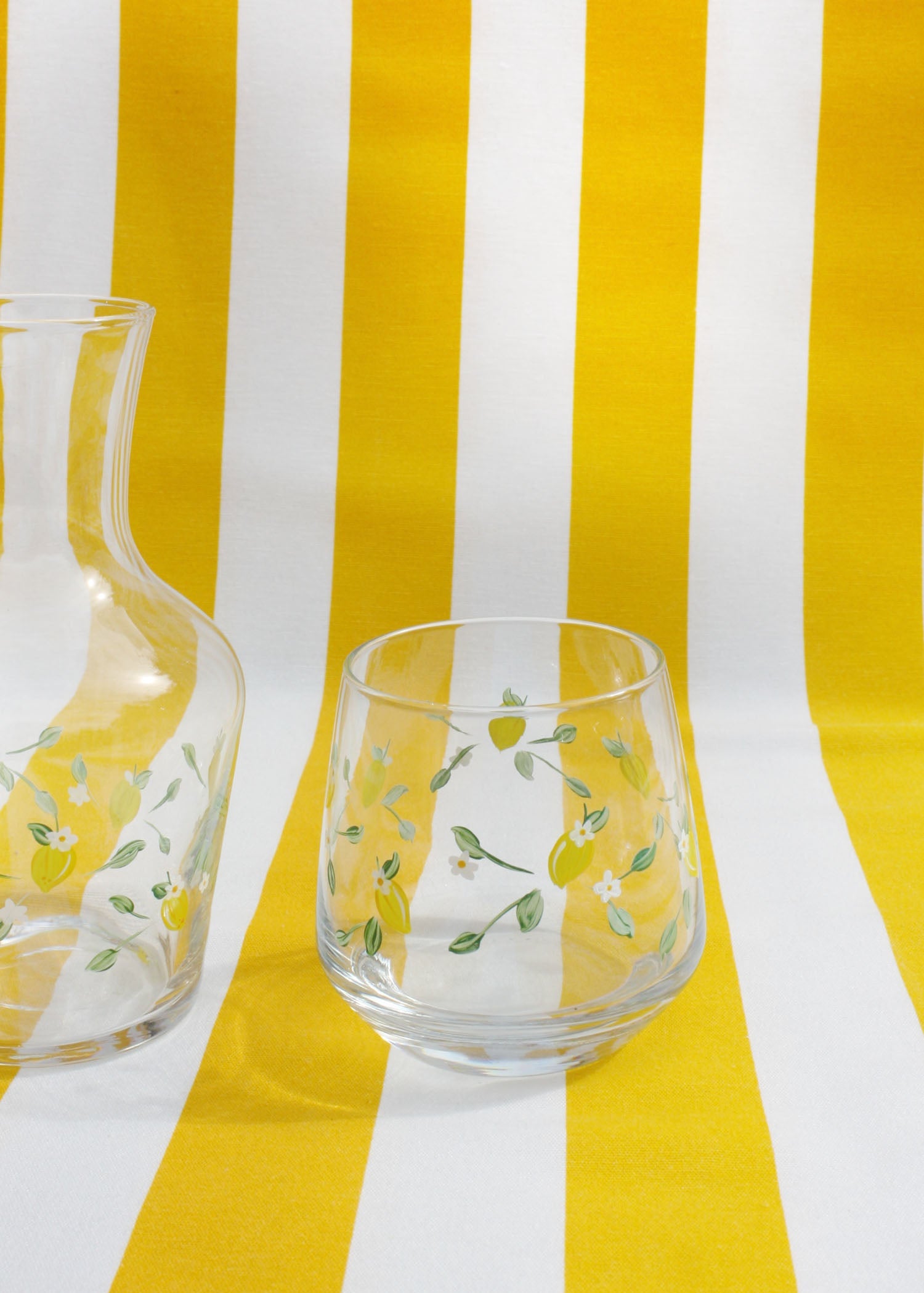 Limoncello Carafe and Glass Set