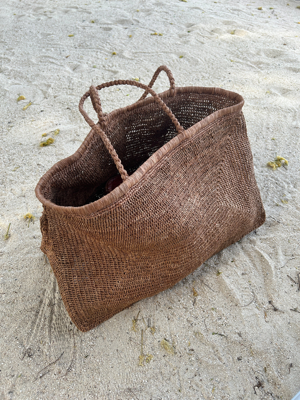 XXL Raffia Beach Tote Bag Handmade in Madagascar