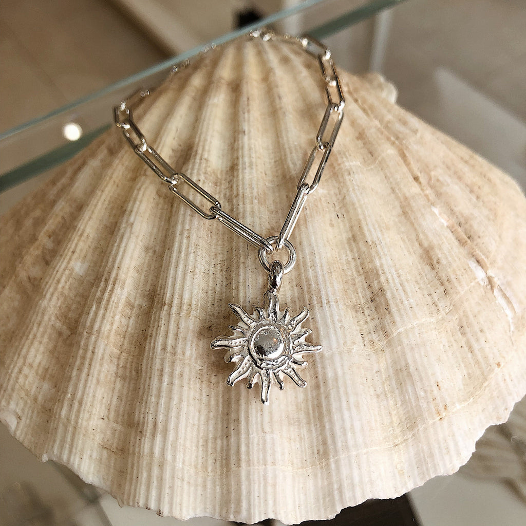 Sun of Hope Trace Chain Bracelet