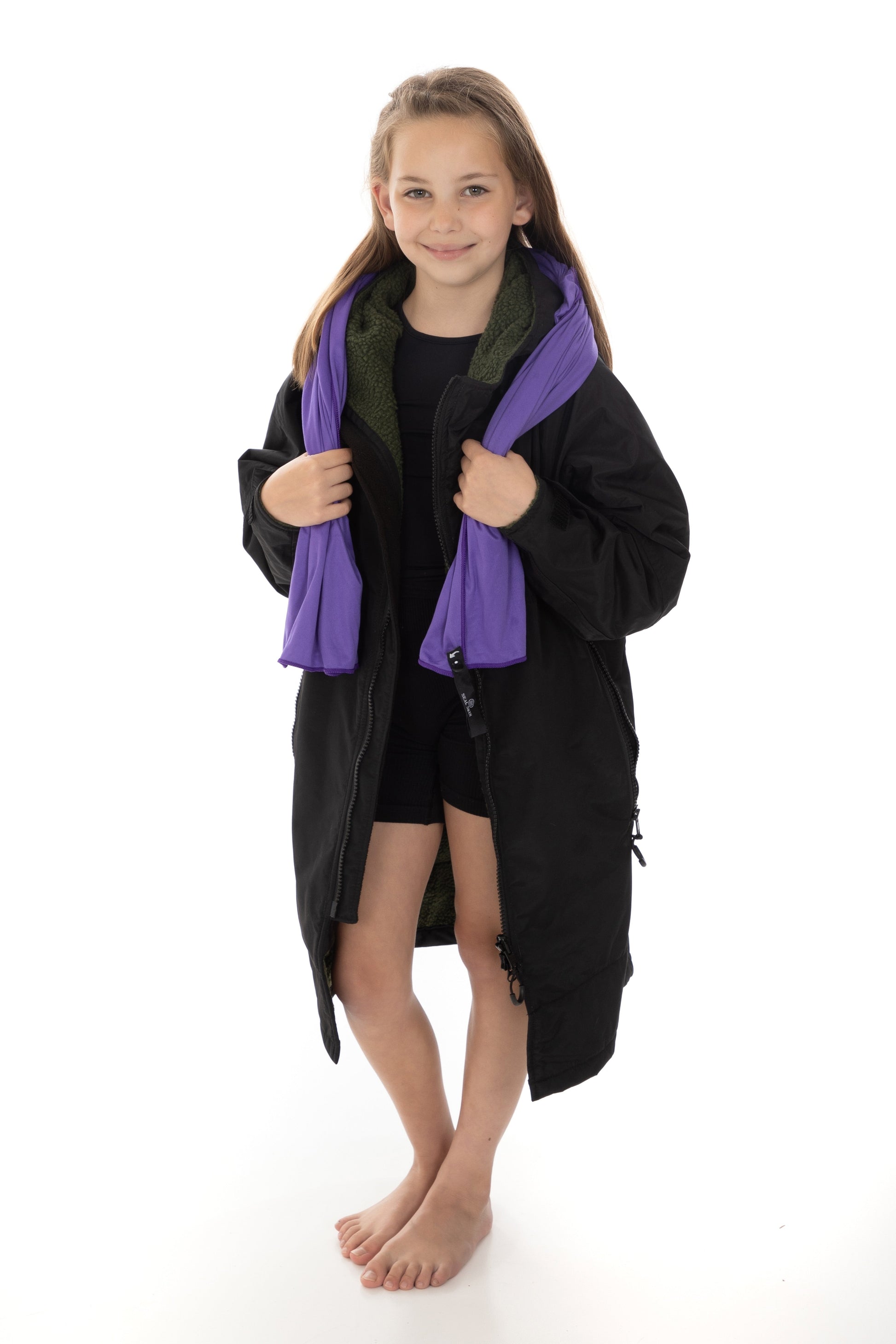 Junior Wear Anywhere Changing Coat Black