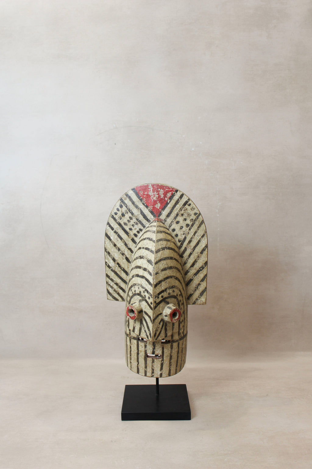 Kifwebe Striped Mask from Congo DRC