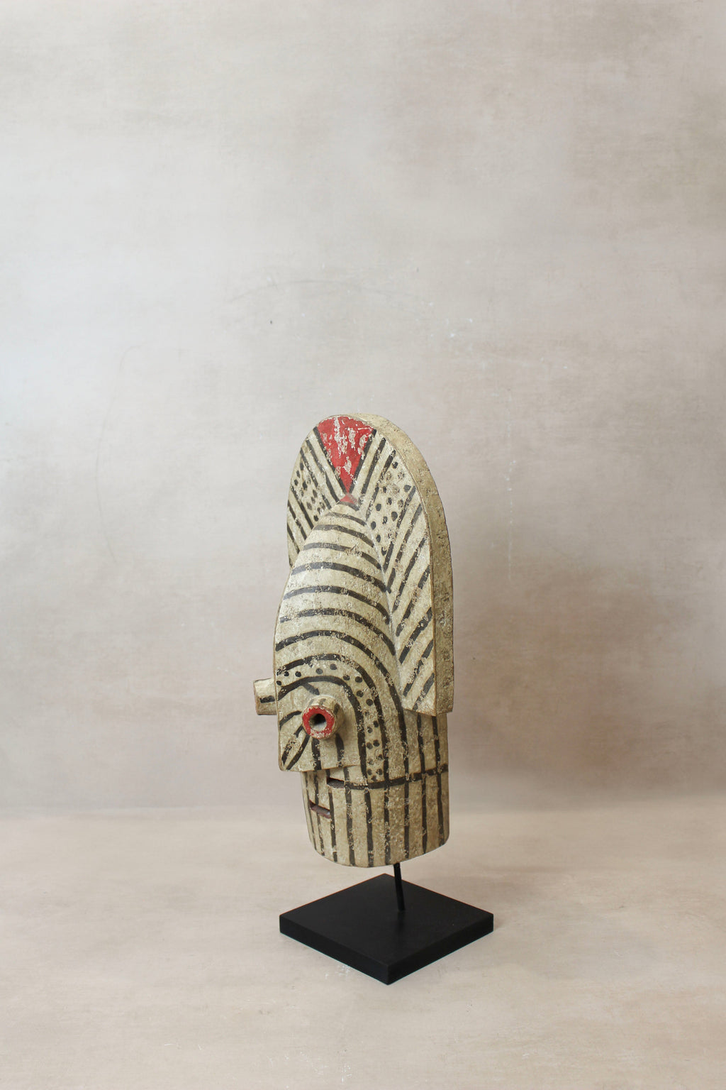 Kifwebe Striped Mask from Congo DRC