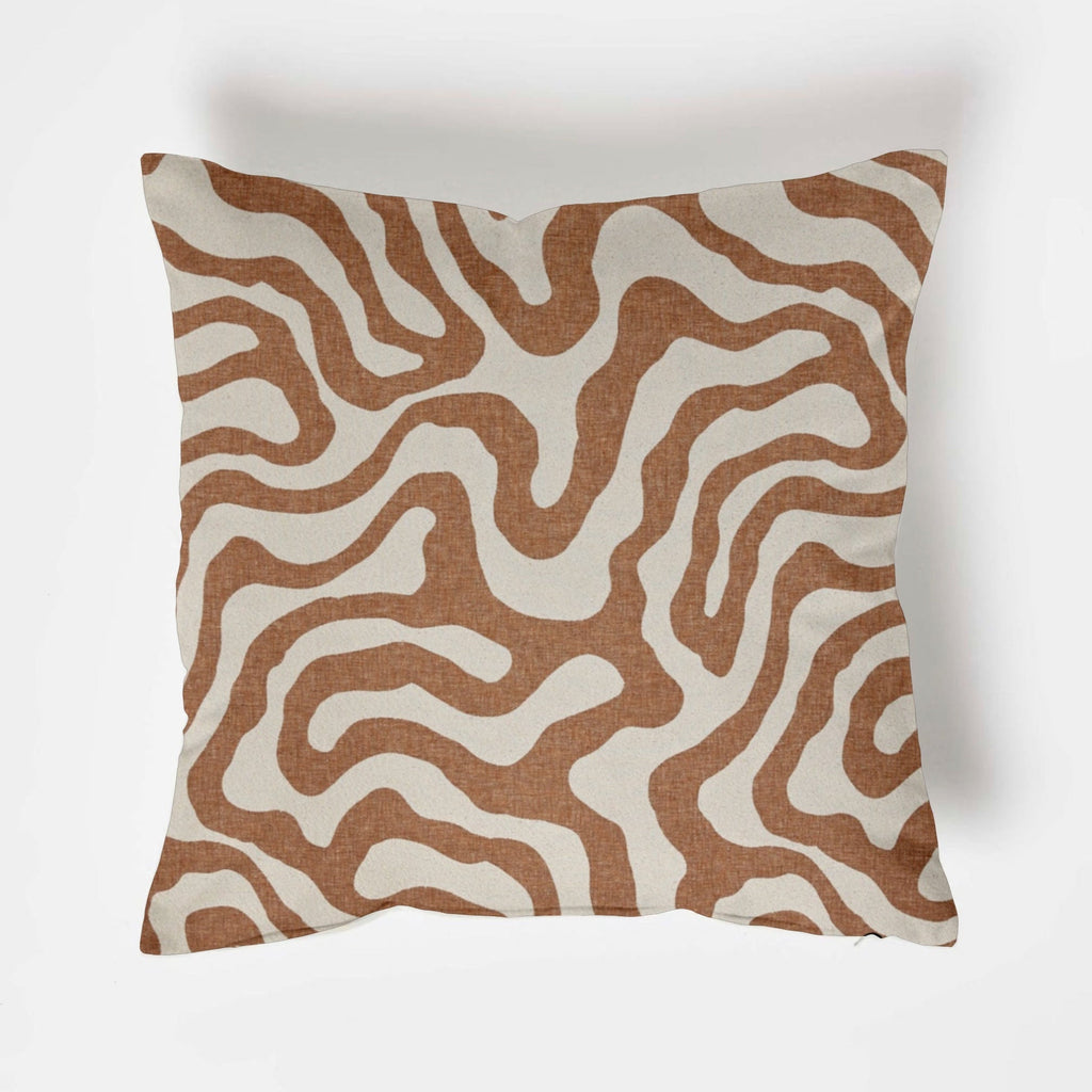 Sandstone wiggle throw cushion, scatter cushions