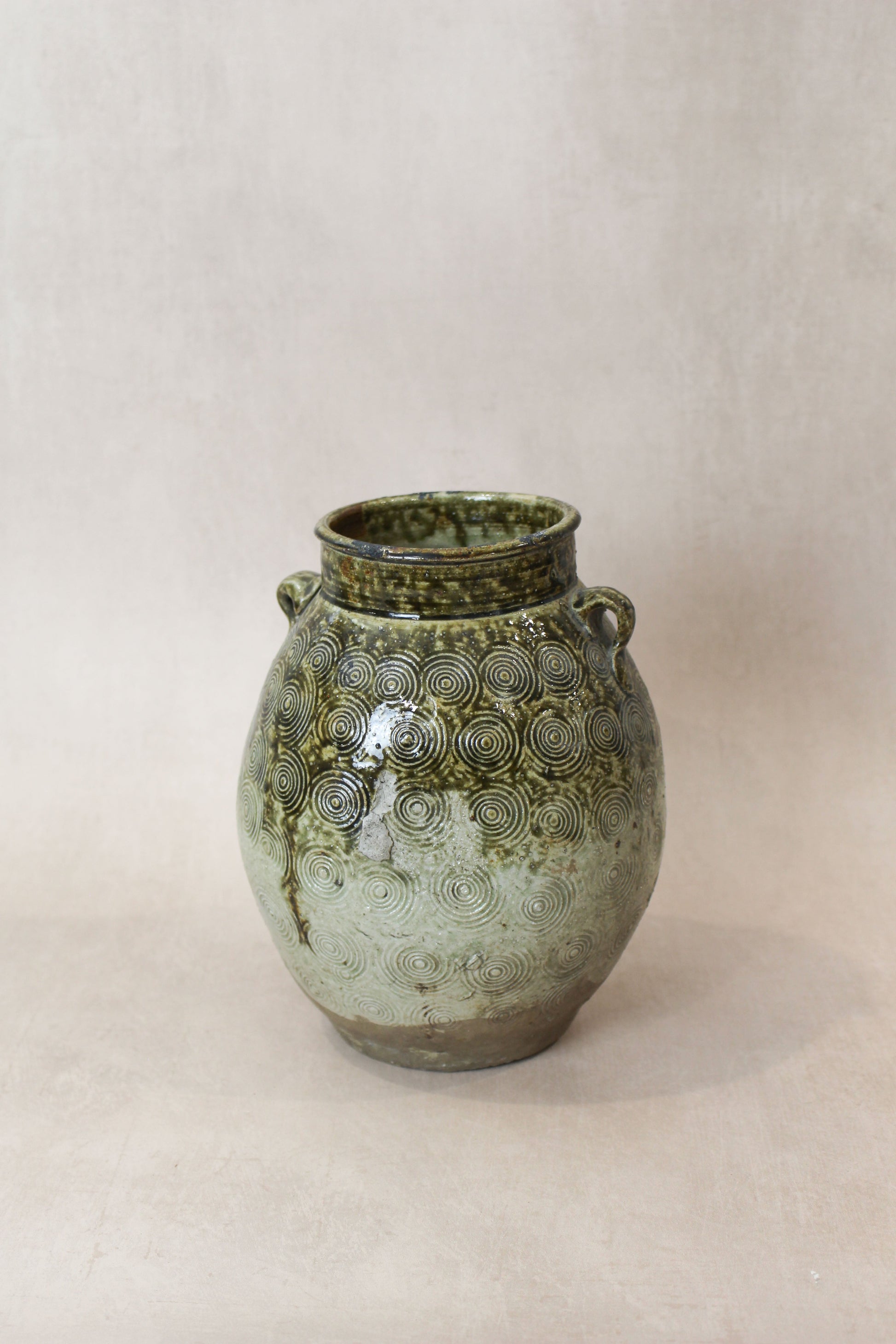 Vintage Glazed Yunnan Pot