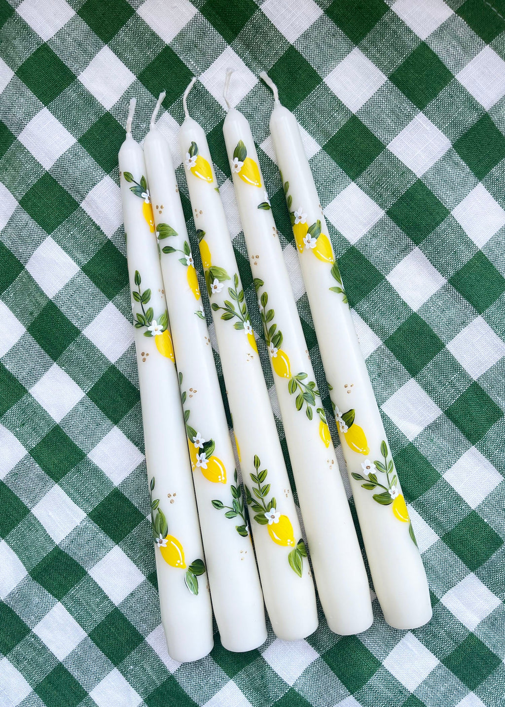 Limoncello Hand Painted Candle