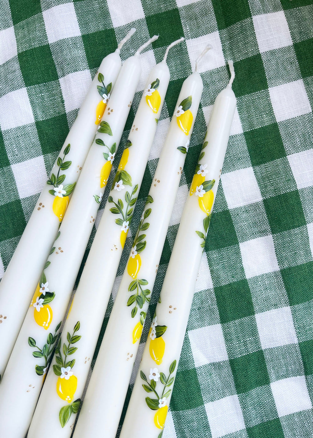 Limoncello Hand Painted Candle