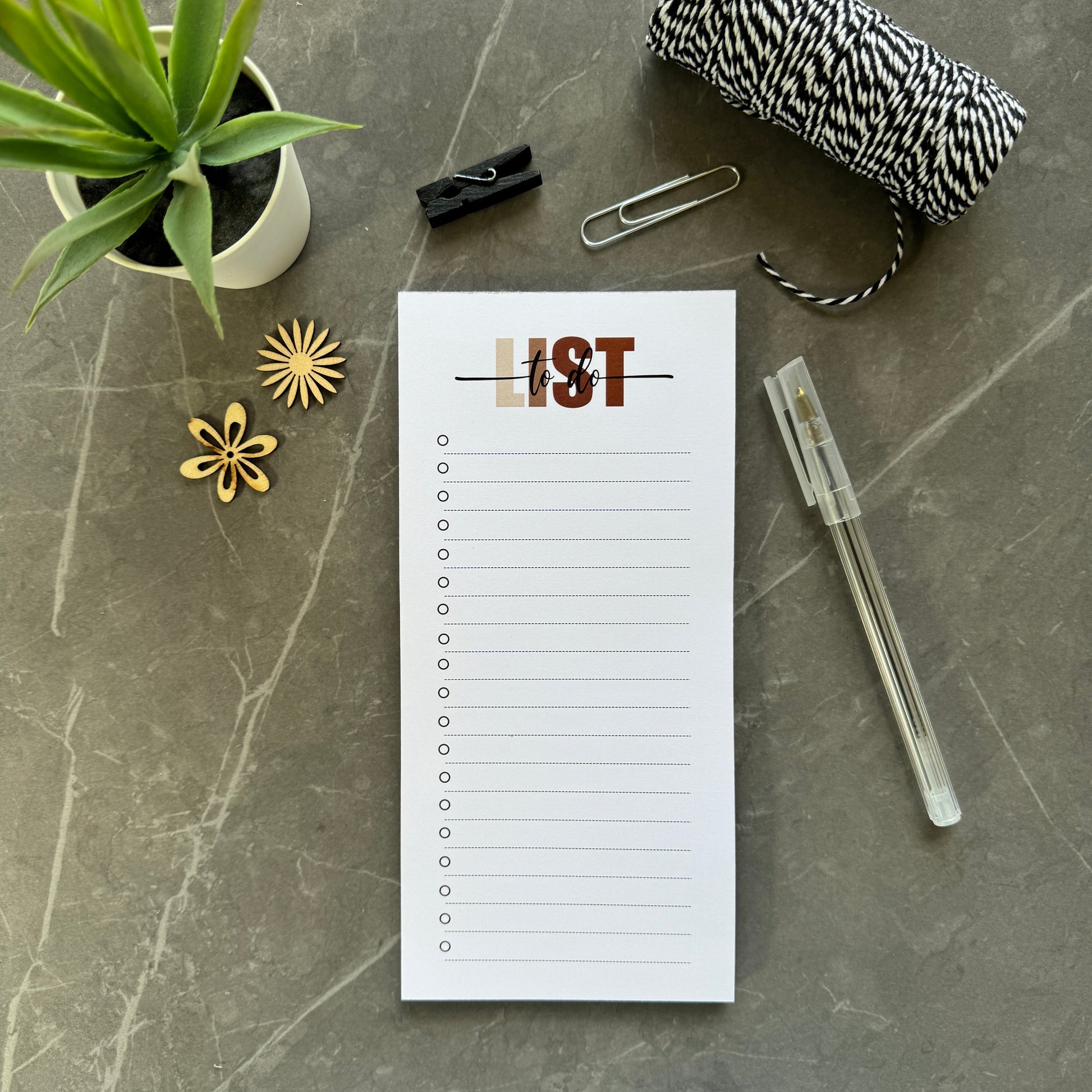 To Do List Pad with 50 Sheets