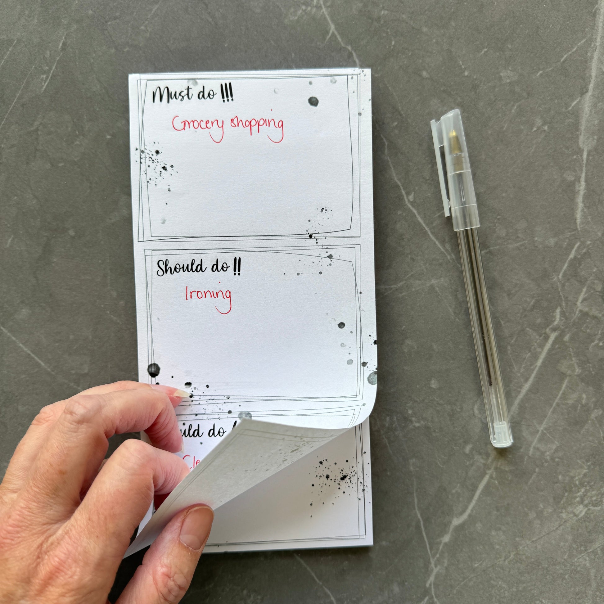 Must Do Should Do Could Do Planner Pad