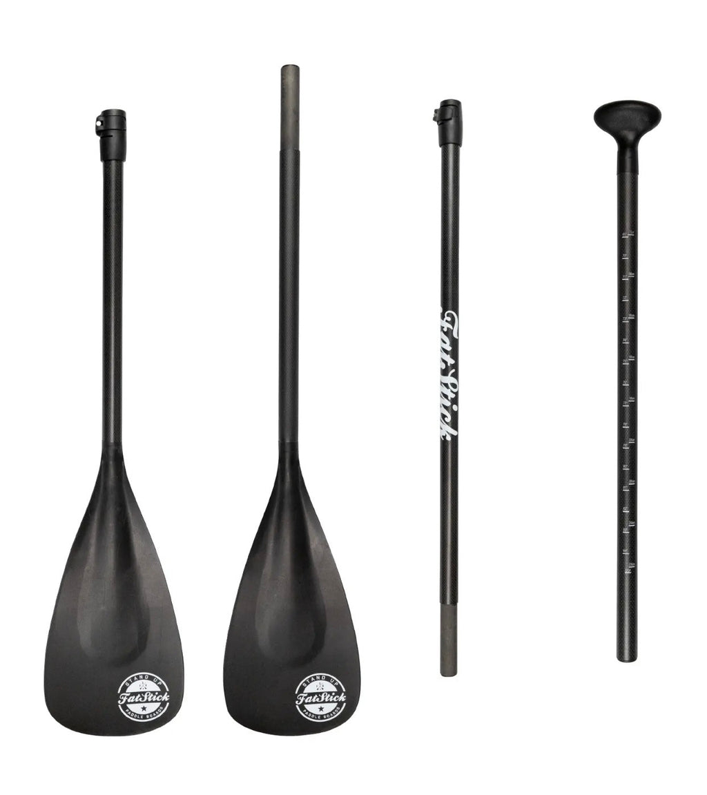 4 Piece Carbon Shaft Paddle for SUP and Kayak